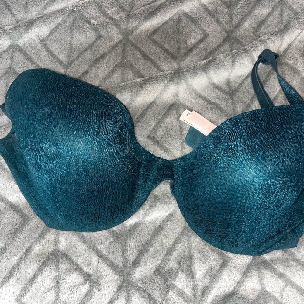 Victoria’s Secret dark teal Very Sexy bra NWOT 34DDD